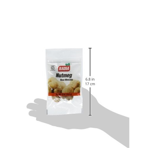 Badia Whole Nutmeg Net Wt. .5 Oz 14.2G