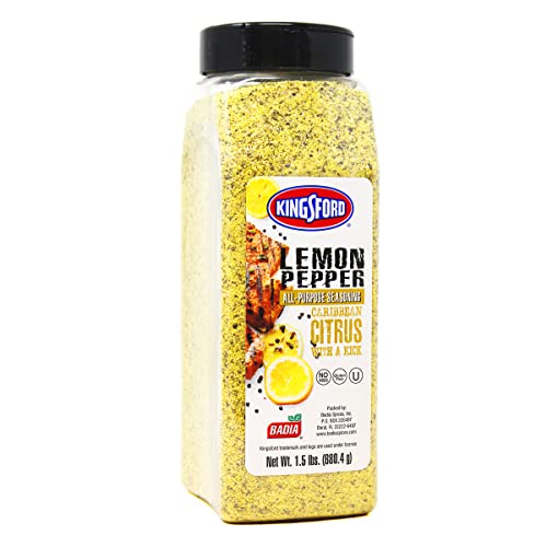 Kingsford Badia Lemon Pepper All-Purpose Seasoning, 1.5 lbs