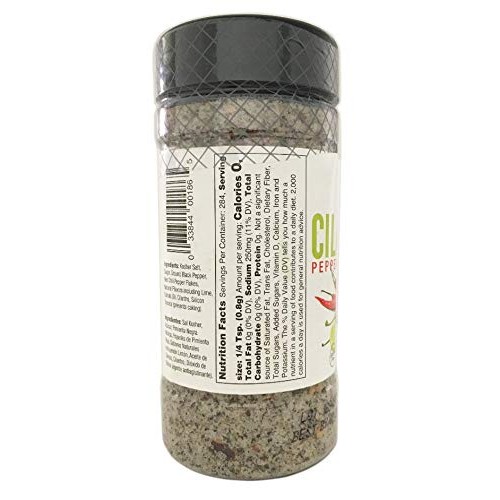8 Oz Bottle Cilantro Lime Pepper Salt/ Sal De Cilantro Y Limon C
