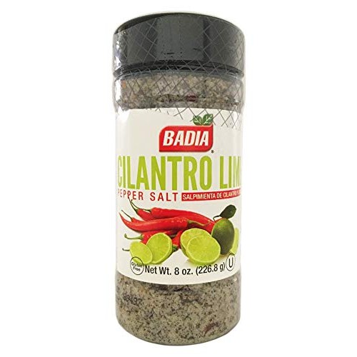 8 Oz Bottle Cilantro Lime Pepper Salt/ Sal De Cilantro Y Limon C