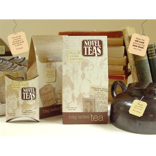 Bag Ladies Tea Presents Novel Tea - Each Pouch Contains 5 Teabag