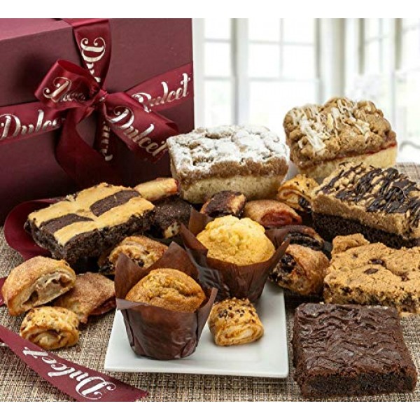 Gourmet Assorted Bakery Pastry Deluxe Gift Baskets - By Baga Goo
