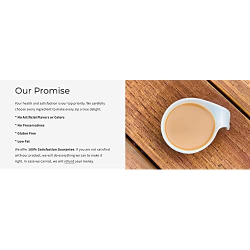 BAGAN OF AARNA Instant Masala Chai Tea Latte - Low Sugar / No Ad...