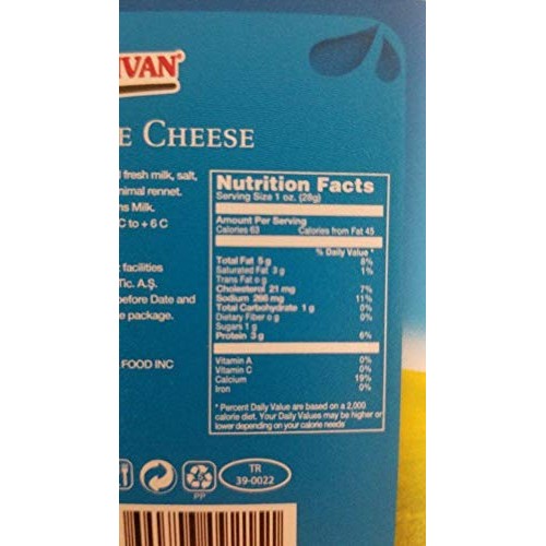 Bahcivan Double Cream Feta White Cheese 16Oz
