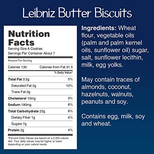 Bahlsen Leibniz Butter Biscuit Cookies 3 Boxes | Our Classic O