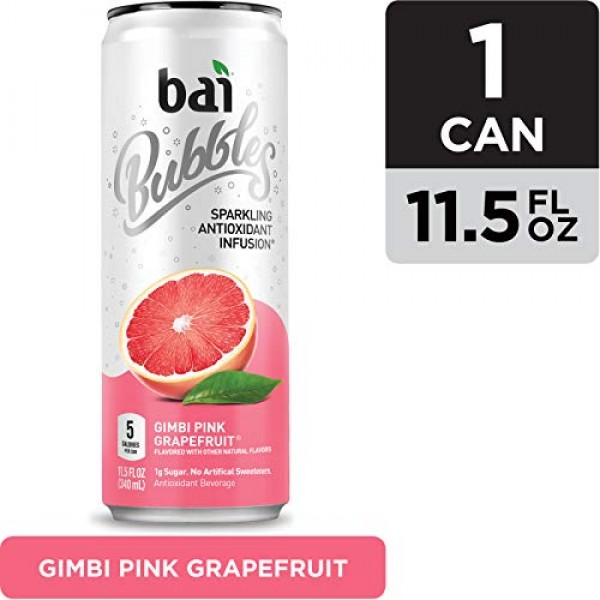 Bai Flavored Water, Panama Peach, Antioxidant Infused Drinks, 18