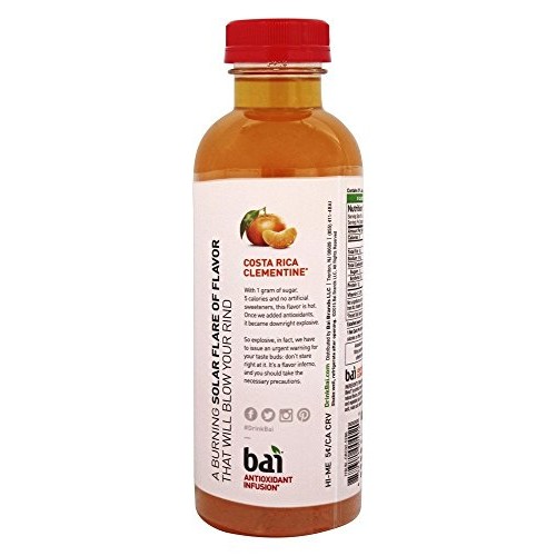 Bai - Antioxidant Infusion Beverage Costa Rica Clementine - 12 B