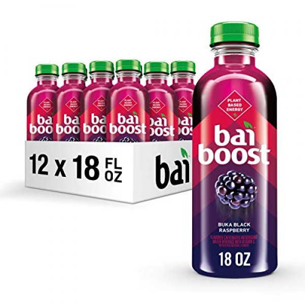 Bai Boost Buka Black Raspberry, Antioxidant Infused Beverage, 18...
