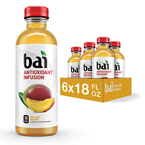 Bai Flavored Water, Malawi Mango, Antioxidant Infused Drinks, 18