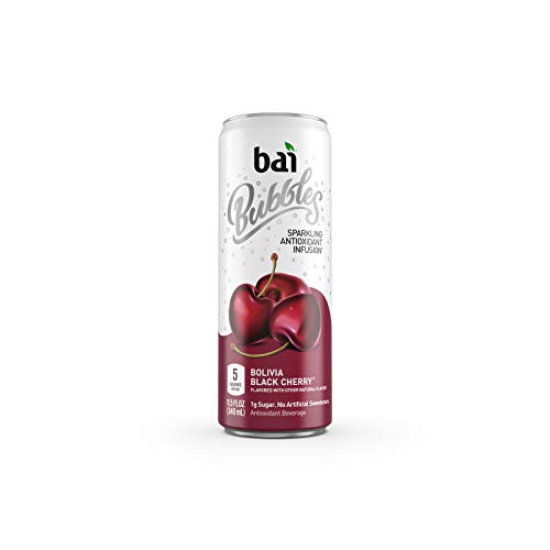 Bai Bubbles, Sparkling Water, Bolivia Black Cherry, Antioxidant