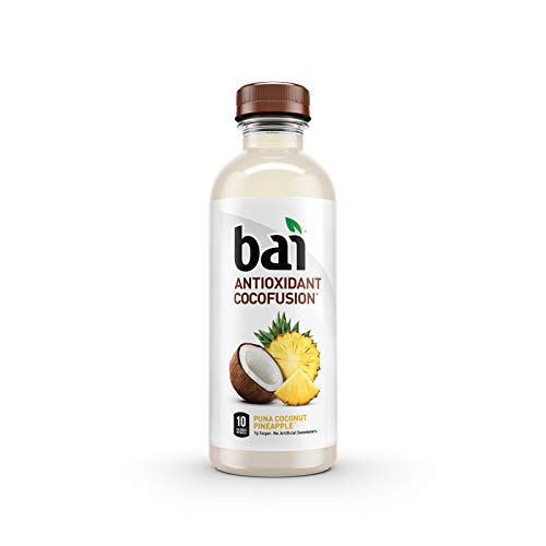 Bai Coconut Flavored Water, Puna Coconut Pineapple, Antioxidant