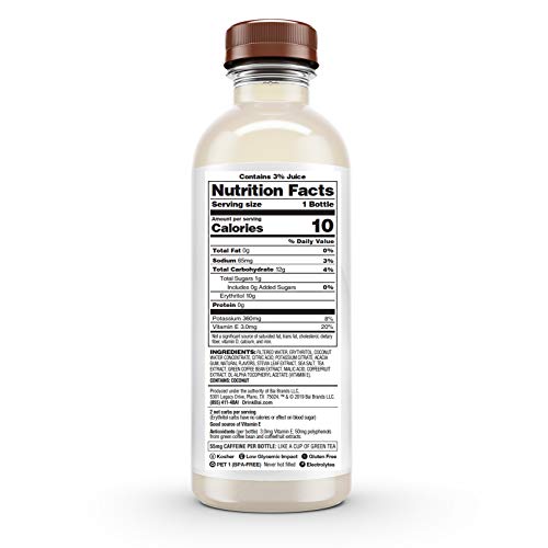 Bai Coconut Flavored Water, Puna Coconut Pineapple, Antioxidant