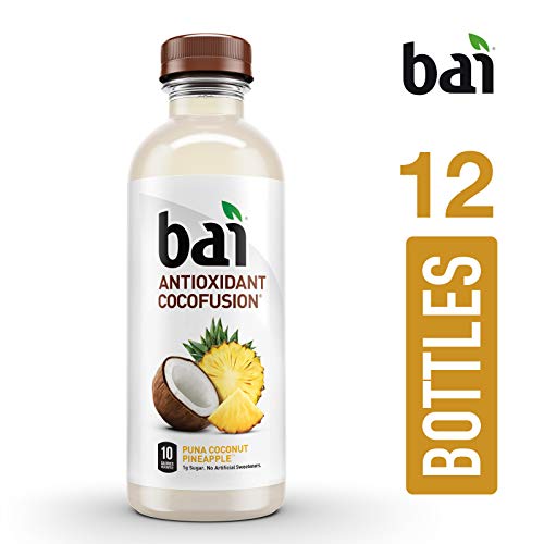 Bai Coconut Flavored Water, Puna Coconut Pineapple, Antioxidant