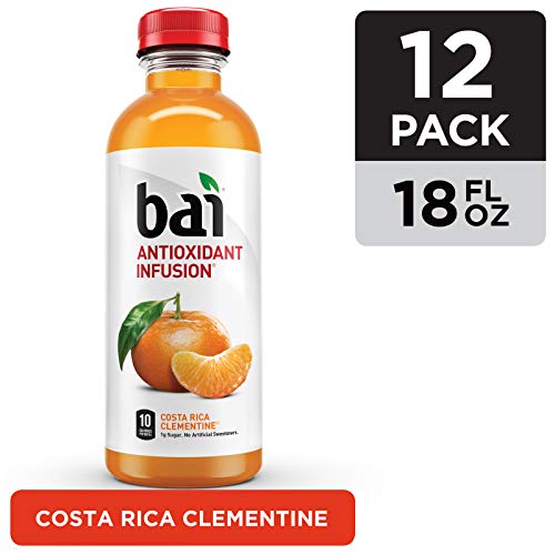 Bai Flavored Water, Costa Rica Clementine, Antioxidant Infused D
