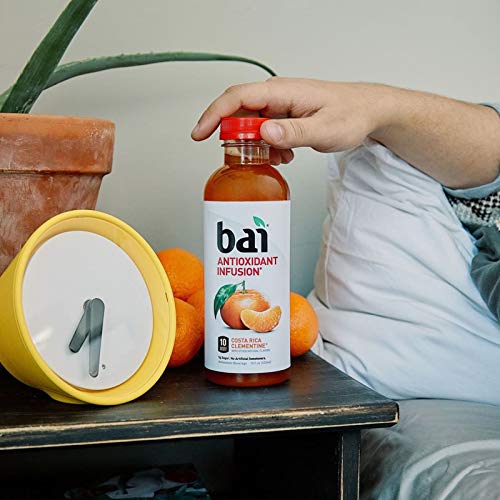Bai Flavored Water, Costa Rica Clementine, Antioxidant Infused D