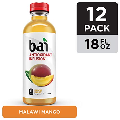 Bai Flavored Water, Malawi Mango, Antioxidant Infused Drinks, 18