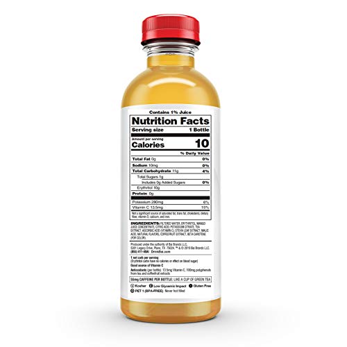 Bai Flavored Water, Malawi Mango, Antioxidant Infused Drinks, 18