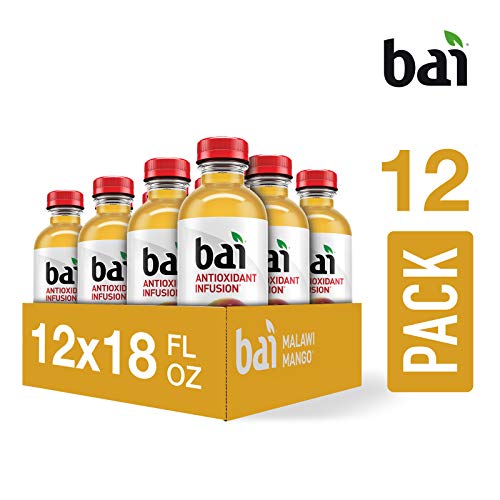 Bai Flavored Water, Malawi Mango, Antioxidant Infused Drinks, 18