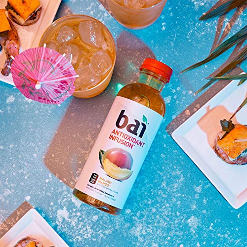 Bai Flavored Water, Malawi Mango, Antioxidant Infused Drinks, 18
