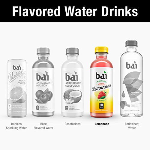 Bai Flavored Water, São Paulo Strawberry Lemonade, Antioxidant I