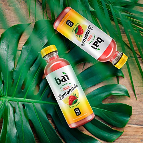 Bai Flavored Water, São Paulo Strawberry Lemonade, Antioxidant I