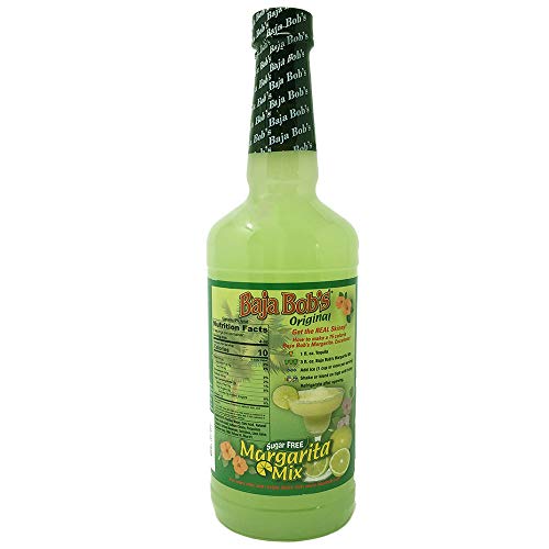 Baja Bobs Original Margarita Mix - 32 Oz - Sugar Free Cocktail Baja Bobs Original Margarita Mix - 32 Oz - Sugar Free Cocktail