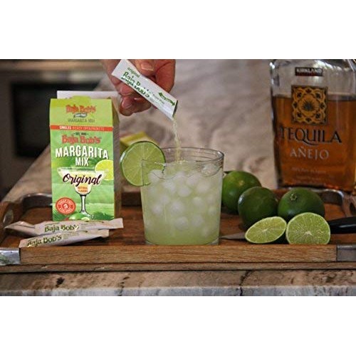Baja Bobs Original Margarita Mix Singles Contains 8 Single-Ser