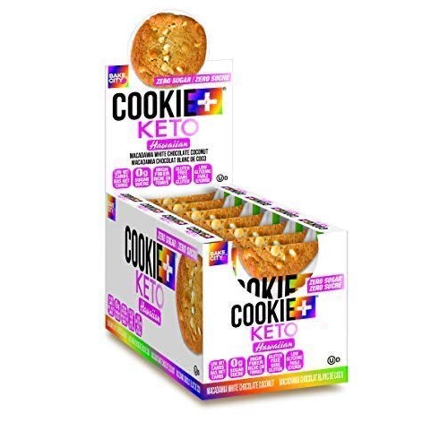 Bake City Cookie Plus Keto | 1Oz Hawaiian Cookies 12 Pack, Glu