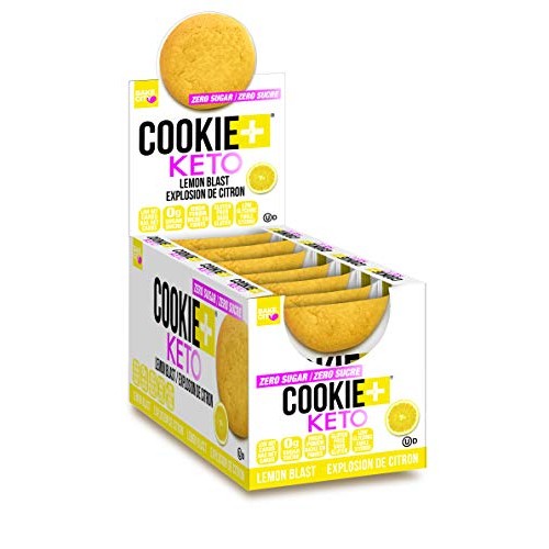 Bake City Cookie Plus Keto | 1Oz Lemon Blast Cookies 12 Pack,