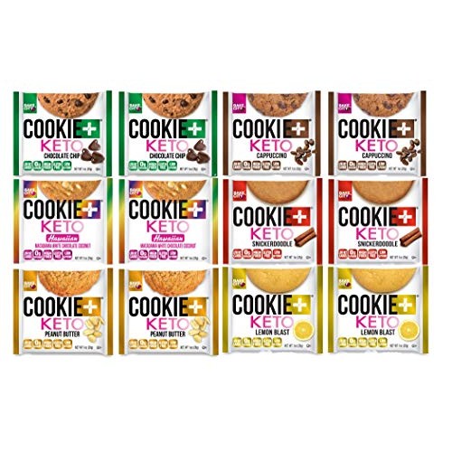 Bake City Cookie Plus Keto | 1oz Variety Pack Cookies 12 pack,...