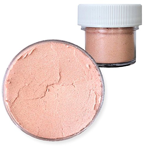 Peach Champagne, Pink-Orange Edible Luster Dust, 4G Jar | Bakell