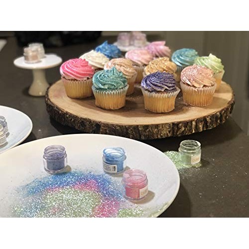 Bakell Burgundy Red Edible Glitter, 5 Gram | Tinker Dust Edible