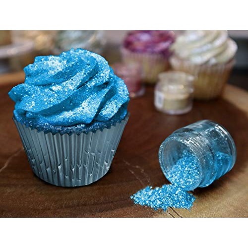 Bakell Deep Blue Edible Glitter, 5 Gram | Tinker Dust Edible Gli