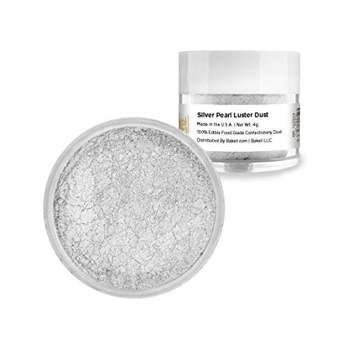 Bakell Silver Pearl Edible Luster Dust &Amp; Paint, 25 Grams | Luste