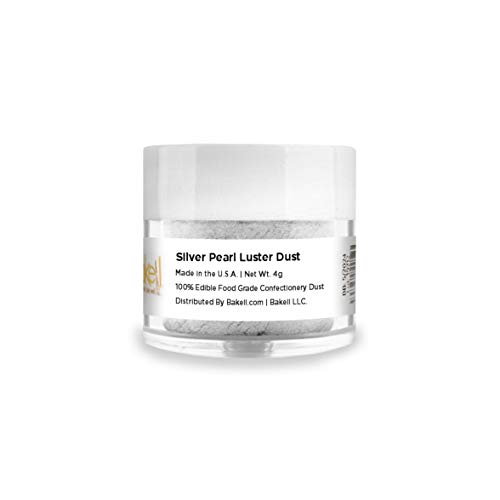 Bakell Silver Pearl Edible Luster Dust &Amp; Paint, 25 Grams | Luste