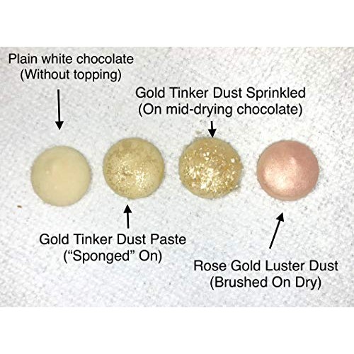 Bakell Gold Edible Glitter, 5 Gram | Tinker Dust Edible Glitter