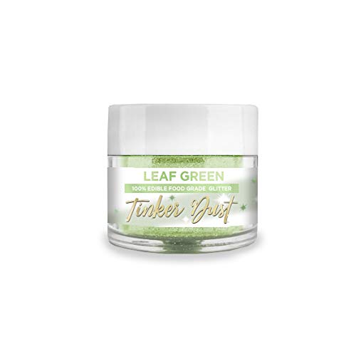 Bakell Leaf Green Edible Glitter, 5 Gram | Tinker Dust Edible Gl