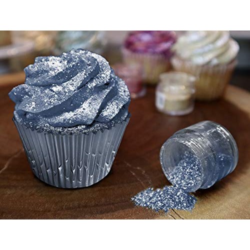Bakell Navy Blue Edible Glitter, 5 Gram | Tinker Dust Edible Gli