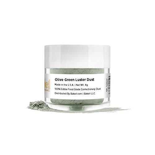 Bakell Olive Green Edible Luster Dust &Amp; Paint, 4 Gram | Luster D