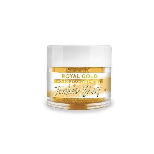 Bakell Royal Gold Edible Glitter, 5 Gram | Tinker Dust Edible Gl