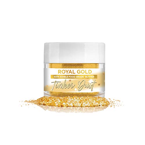 Bakell Royal Gold Edible Glitter, 5 Gram | Tinker Dust Edible Gl