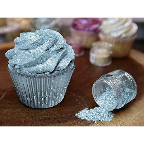 Bakell Soft Blue Edible Glitter, 5 Gram | Tinker Dust Edible Gli