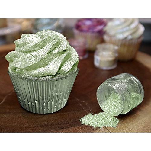 Bakell St Patricks Day Gold &Amp; Green Edible Glitter Set 3Pc |