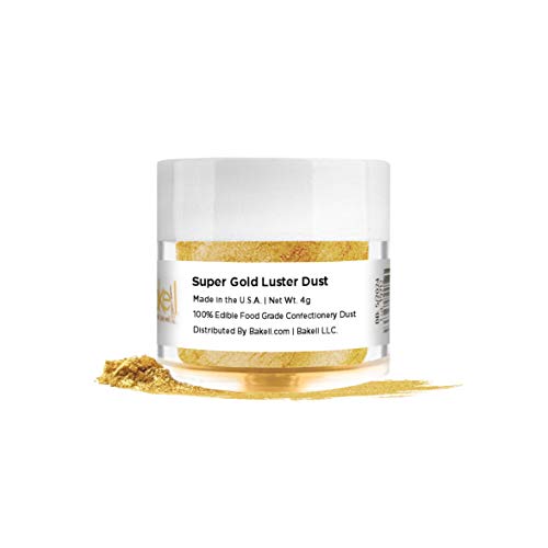 Bakell Super Intense Gold Edible Luster Dust &Amp; Paint, 4 Gram | L