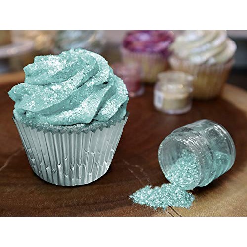 Bakell Turquoise Edible Glitter, 5 Gram | Tinker Dust Edible Gli