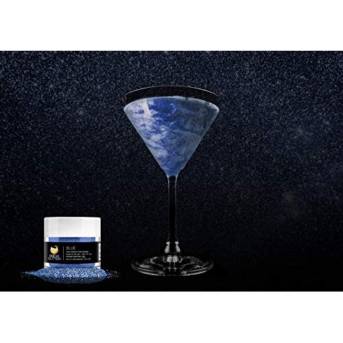 Brew Glitter Blue Edible Glitter For Drinks, Cocktails, Beer, Dr