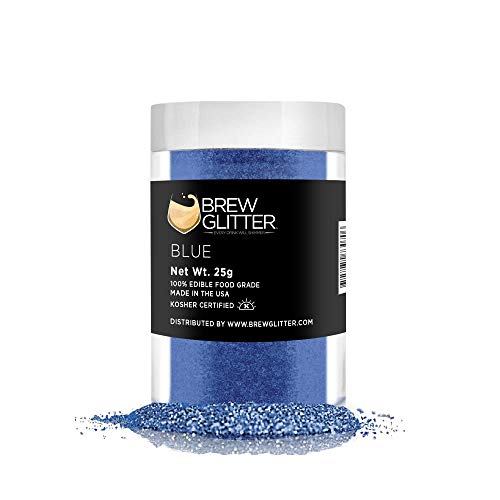 Brew Glitter Blue Edible Glitter For Drinks, Cocktails, Beer, Dr