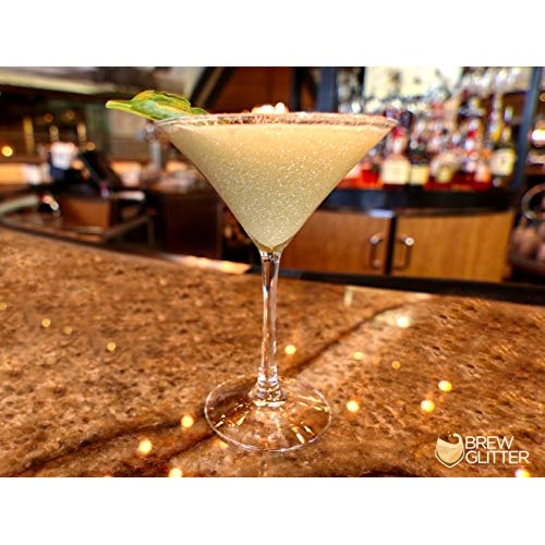 Brew Glitterclear Pearl Sparkle Edible Glitter For Drinks, Coc