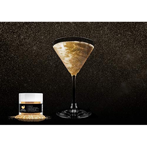 Gold Brew Glitter Edible Glitter For Wine, Cocktails, Champagne, Gold Brew Glitter Edible Glitter For Wine, Cocktails, Champagne,