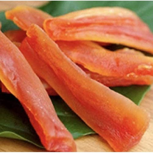 Sweet Papaya Dried Spears, All Natural No Dye/No So2/No Added Su
